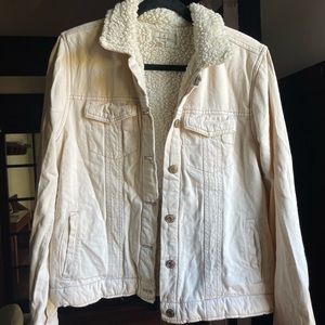 Sherpa Cream Jacket